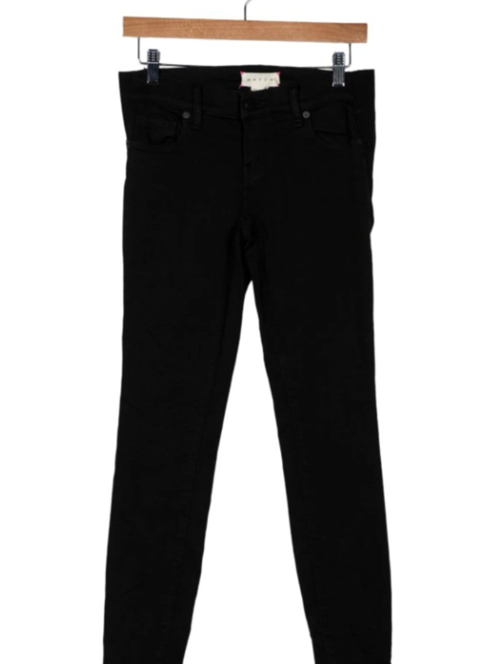 Hatch Black High Rise Skinny Jeans Maternity, Size XS